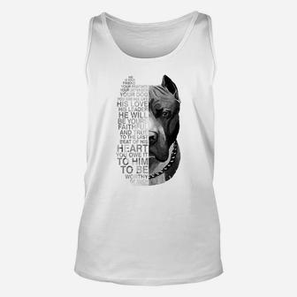 He Is Your Friend Your Partner Your Dog Pitbull Unisex Tank Top | Crazezy