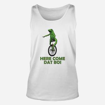 Here Come Dat Boi Unisex Tank Top | Crazezy