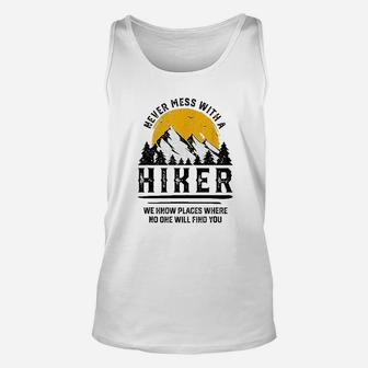Hiker Hiking Lover Outdoor Unisex Tank Top | Crazezy