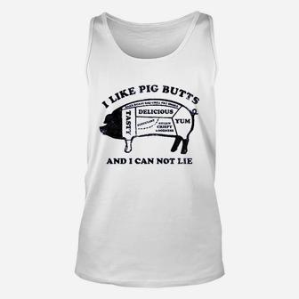 I Like Pig Buts Unisex Tank Top | Crazezy
