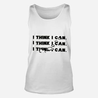 I Think I Can Train Unisex Tank Top | Crazezy