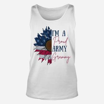 I'm A Proud Army Grammy - Military Family Unisex Tank Top | Crazezy CA