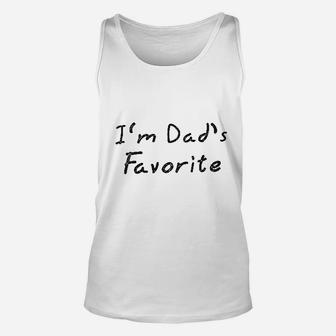 Im Dads Favorite Fathers Day Unisex Tank Top | Crazezy UK