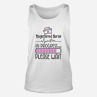 In Progress Please Wait Unisex Tank Top - Thegiftio