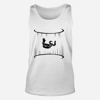 Indoor Skydiving Wind Tunnel Unisex Tank Top - Thegiftio