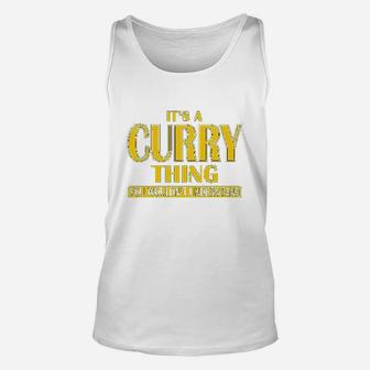 It Is A Curry Thing You Wouldnt Understand Unisex Tank Top | Crazezy