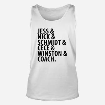 Jessica Day And Gang Unisex Tank Top | Crazezy