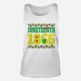 Juneteenth 1865 Is The Independence Day Unisex Tank Top | Crazezy AU