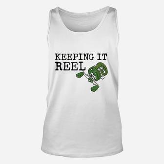 Keeping It Reel Unisex Tank Top | Crazezy