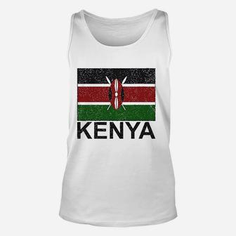 Kenya Flag Unisex Tank Top | Crazezy