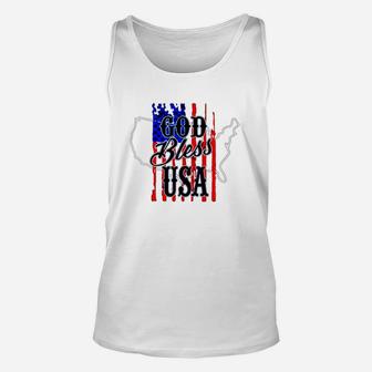 Lee Greenwood God Bless The Usa Unisex Tank Top - Thegiftio UK