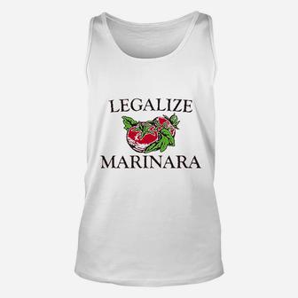 Legalize Marinara Unisex Tank Top | Crazezy CA