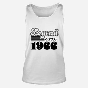 Legend Since 1966 55Th Birthday Unisex Tank Top | Crazezy CA