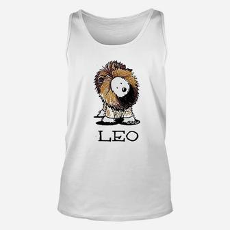 Leo Lion Unisex Tank Top | Crazezy