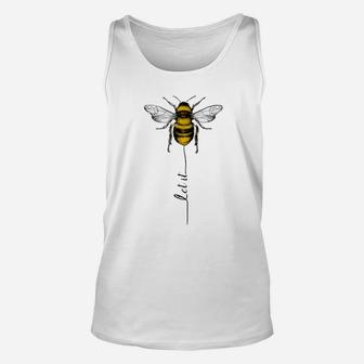 Let It Bee Hippie Great Ideas Shirt Unisex Tank Top - Thegiftio UK
