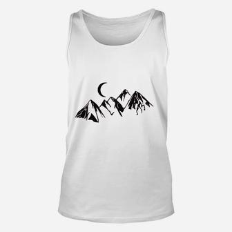 Lets Go Camping The Mountains Are Calling Unisex Tank Top | Crazezy DE