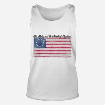 Life, Liberty, And The Pursuit Of Happiness Flag Unisex Tank Top | Crazezy UK