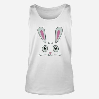 Little Easter Bunny Face Unisex Tank Top | Crazezy AU