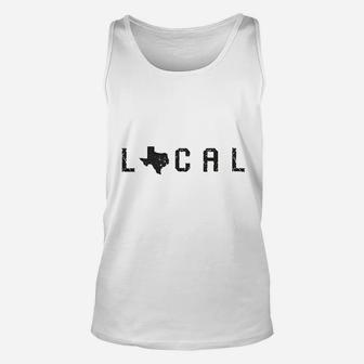 Local Texas State Modern Fit Unisex Tank Top | Crazezy