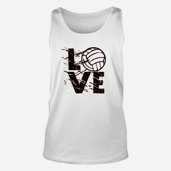 Love Volleyball Unisex Tank Top | Crazezy UK
