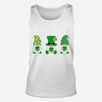 Lucky And I Gnome It St Patrick's Day Unisex Tank Top | Crazezy