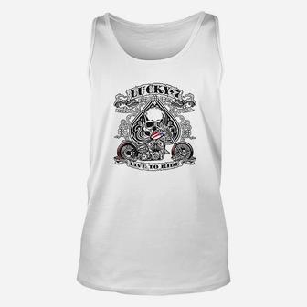 Lucky Live To Ride Unisex Tank Top | Crazezy CA