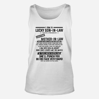 Lucky Son In Law Unisex Tank Top | Crazezy UK