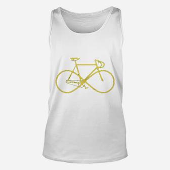 Luv Infinity Sign Bike Bicycle Graphic Unisex Tank Top | Crazezy