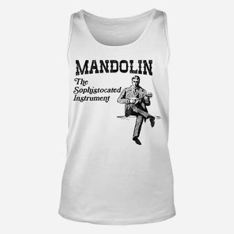 Mandolin The Sophisticated Instrument Retro Bluegrass Shirt Unisex Tank Top | Crazezy AU