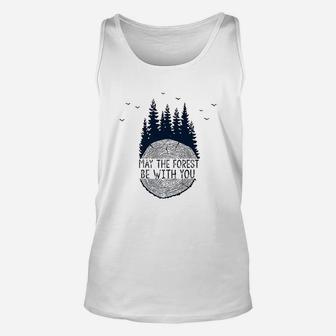 May The Forest Be With You Earth Day May The Fourth Unisex Tank Top - Thegiftio UK