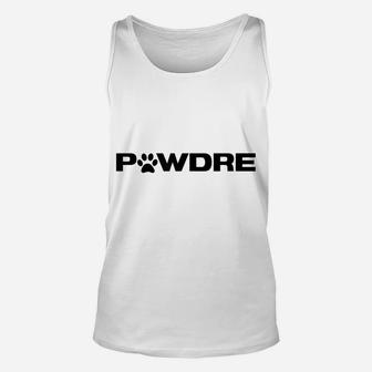 Mens Pawdre Paw Print Graphic For A - Dog Dad Unisex Tank Top | Crazezy AU