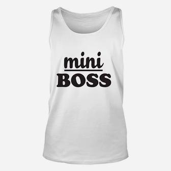 Mini Boss Unisex Tank Top - Thegiftio UK