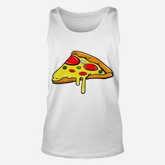 Mother Father Son Daughter Pizza Slice Matching Unisex Tank Top | Crazezy CA