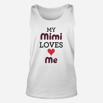 My Mimi Loves Me Unisex Tank Top | Crazezy UK
