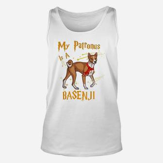 My Patronus Is A Basenji T Shirt For Dog Lovers Unisex Tank Top | Crazezy