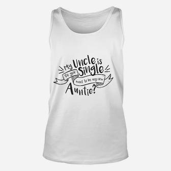 My Uncle Is Single New Baby Unisex Tank Top - Thegiftio