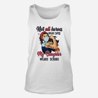 Not All Heroes Wear Capes Unisex Tank Top | Crazezy UK