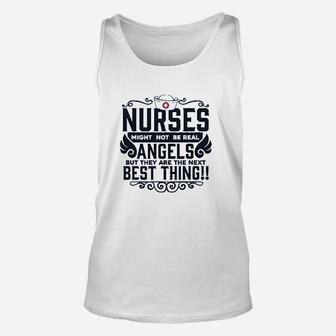 Nurse Lover Not Real But Next Best Thing Frontline Medical Collection Unisex Tank Top | Crazezy UK