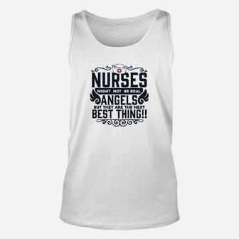 Nurse Lover Not Real But Next Best Thing Unisex Tank Top | Crazezy CA