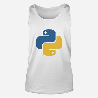 Official Python For Developers Unisex Tank Top | Crazezy