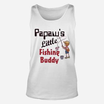 Papaws Fishing Buddy Unisex Tank Top | Crazezy
