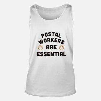 Postal Workers Are Essential Workers Full Unisex Tank Top
