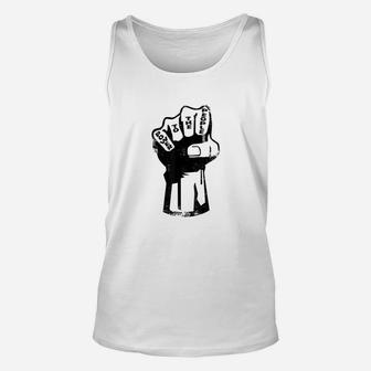 Power To The People Fist Protest Unisex Tank Top | Crazezy UK