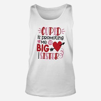 Promoted To Big Sister Unisex Tank Top | Crazezy DE