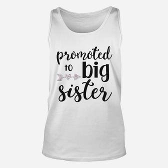 Promoted To Big Sister Unisex Tank Top | Crazezy AU