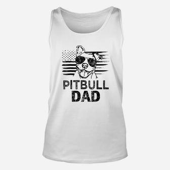 Proud Pitbull Dad Unisex Tank Top | Crazezy