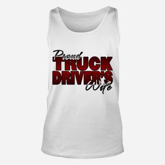 Proud Truckers Wife Unisex Tank Top | Crazezy CA