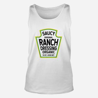 Ranch Dressing Salad Easy Unisex Tank Top | Crazezy