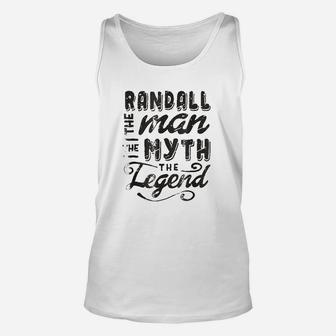 Randall The Man Myth Legend Unisex Tank Top | Crazezy UK