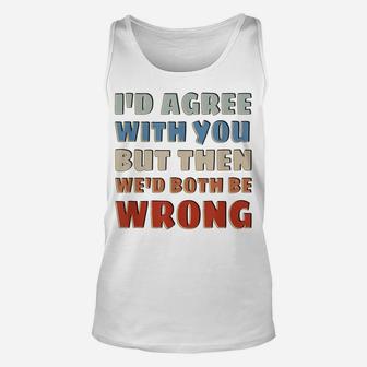 Rude But Funny - Sarcastic Saying Quote - Funny Unisex Tank Top | Crazezy UK